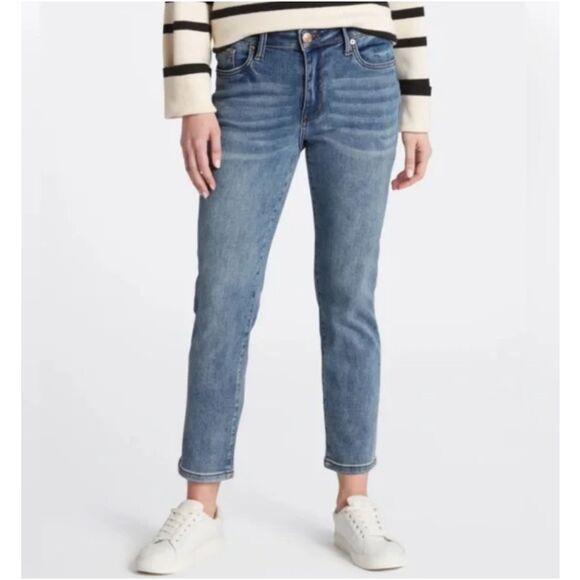 STS Blue Drew High Rise Straight Leg Jeans Women's Size 27 Medium Wash Casual - Picture 1 of 8